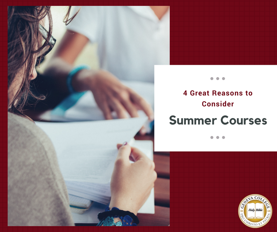 Image of Four Great Reasons to Consider Summer Courses