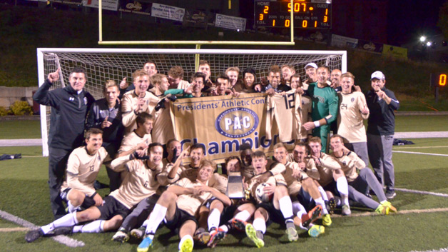 Geneva Men’s Soccer Claims PAC Championship Title in Dramatic Overtime Fashion; 2-1 Over Thomas More