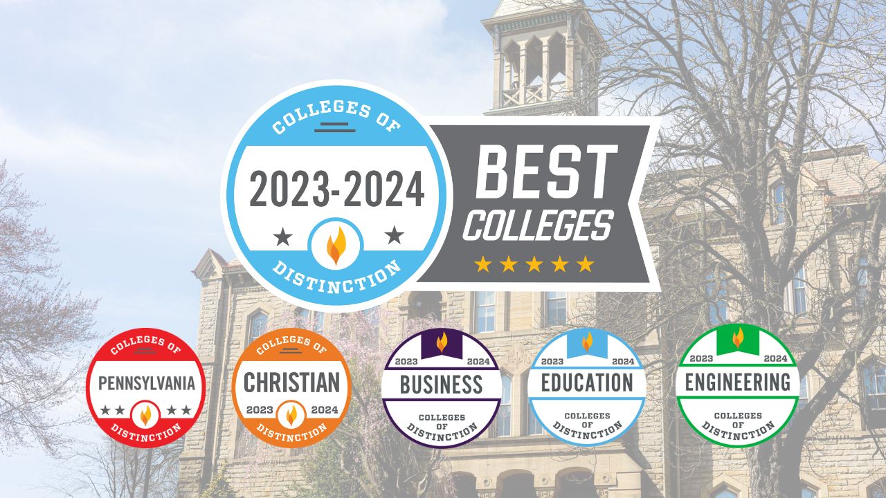 Picture of Geneva College Honored as a 2023-24 College of Distinction