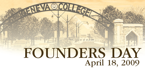 Join us for Founders Day on April 18, 2009