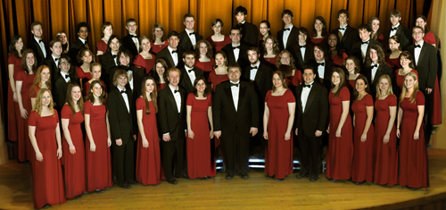 Genevans Choir to perform on campus on March 27 and 28, 2009.
