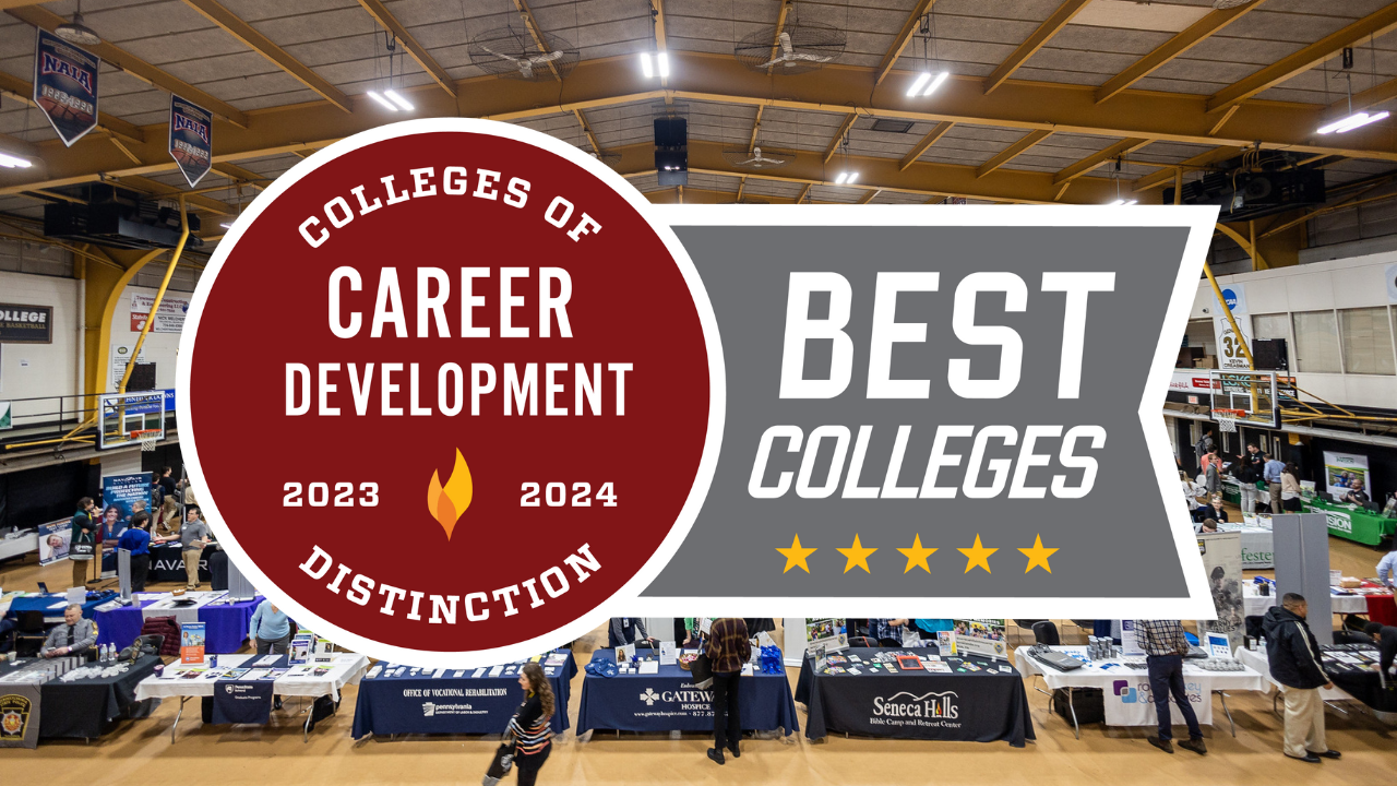 Geneva College Recognized for Outstanding Student Support in Career Development