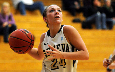 Mann has second straight double-double, Hyland has career high… still not enough as Geneva women fall to Bethany 84-57