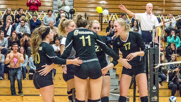 Five Volleyball Golden Tornadoes Honored as PAC All-Conference Selections