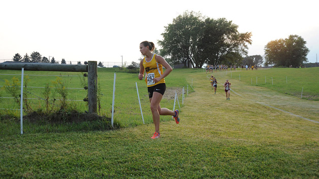 Women’s Cross Country Races Against National Caliber;  Finishes Second Among PAC Competition