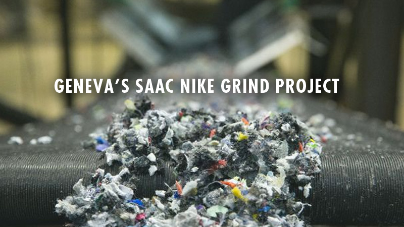 Geneva College Student Athletic Advisory Committee Recycles Shoes with Nike Grind 