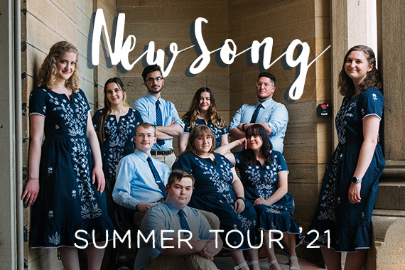 Picture of Geneva College New Song Music Ministry Launching 2021 Summer Tour