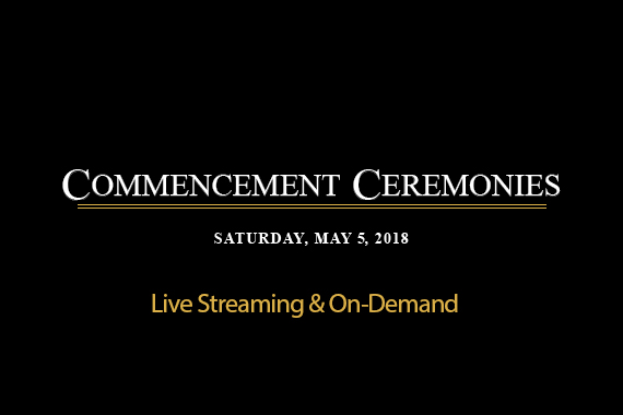 Picture of Commencement Ceremonies Livestream and On-Demand
