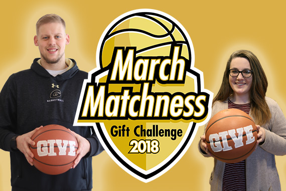 Picture of Geneva College Doubles Donations during March Matchness