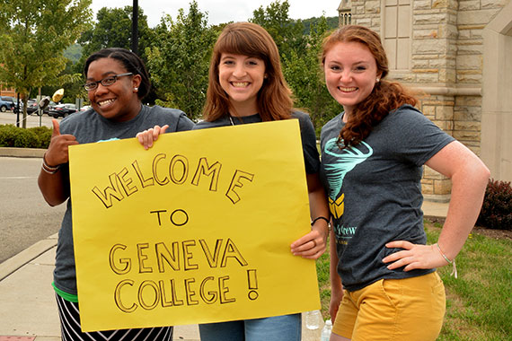 Picture of Students, Geneva Prepare for Welcome Week
