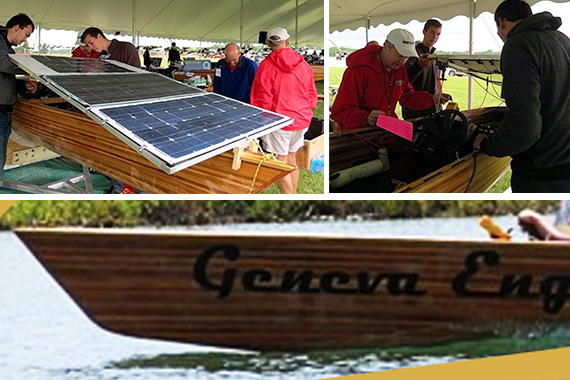 Picture of Geneva Student Engineers Advance at the Solar Splash Competition