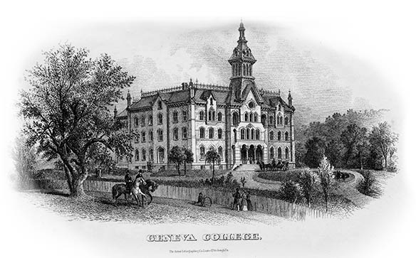 Geneva College 1881 - Beaver Falls