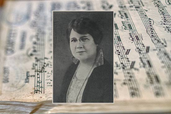 Photo showing Gertrude M. Rohrer: A Geneva Musician