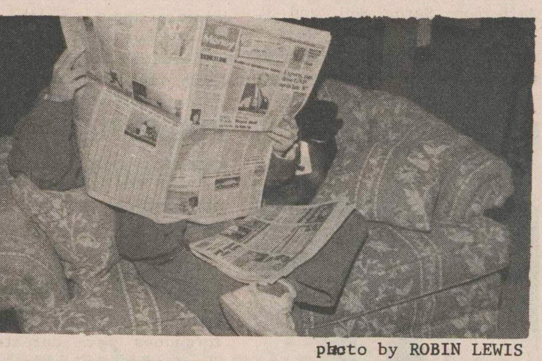 1988 New Furniture in the Periodicals Room
