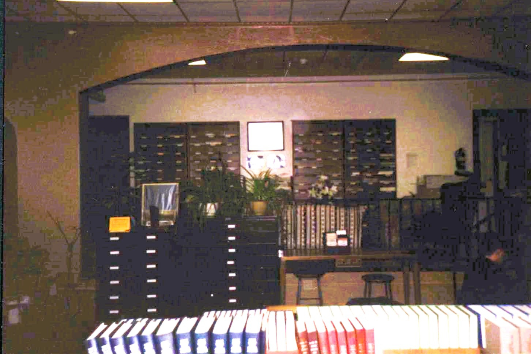 1998 Periodicals Room Facing the Stage