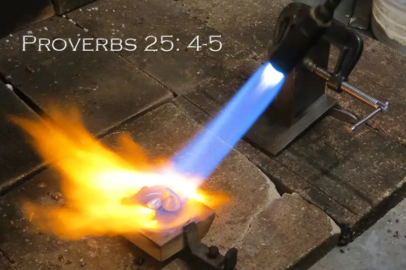 Proverbs 25:4-5 - Take Away The Dross From The Silver... - Geneva College,  A Christian College In Pennsylvania (Pa)