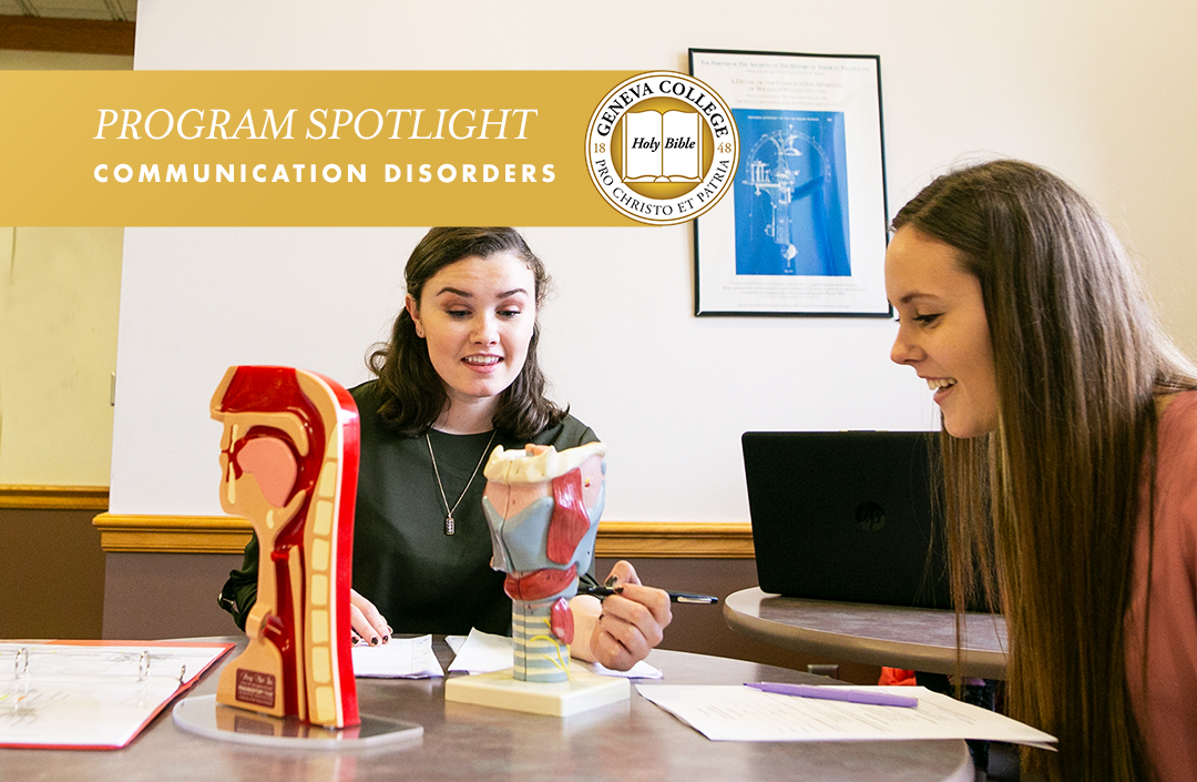 Communication Disorders Program Helps Students to Reflect  Jesus