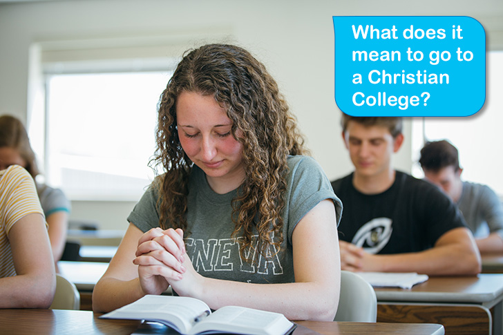 Picture of What Does It Mean to Go to a Christian College?