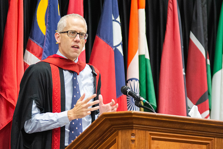 Picture of Dr. Kevin DeYoung Commencement Address