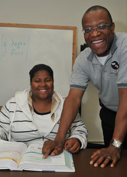 A student from A Brighter Pittsburgh