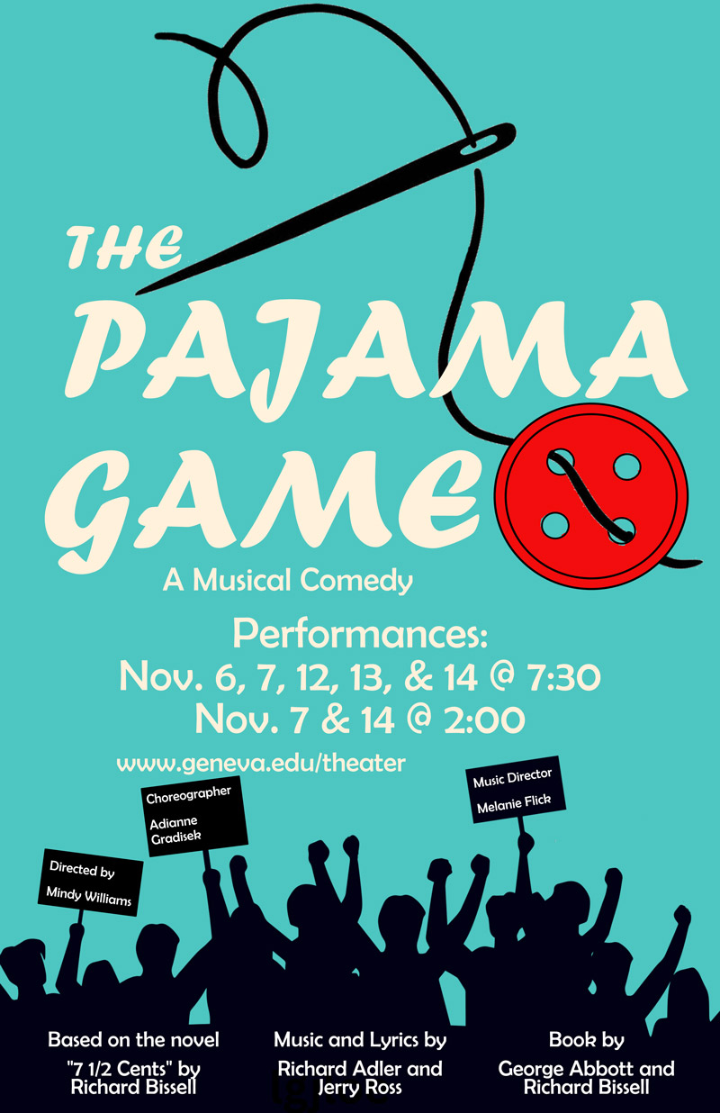 Pajama Game Poster