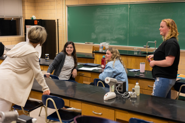 Classroom setup example
