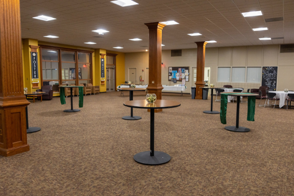 Skye lounge event setup example