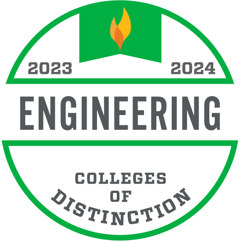 College of Distinction Badge for Engineering