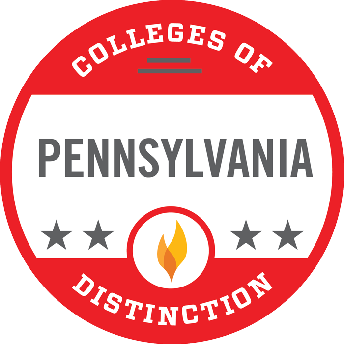Geneva College receives the 2021-2022 Pennsylvania Colleges of Dinstinction certification