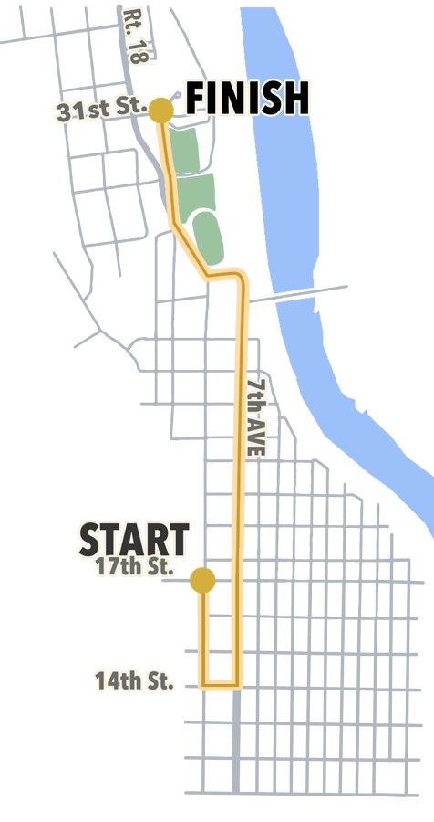 Parade Route Map