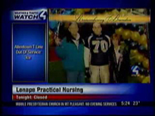 WTAE coverage of the Brandon Lewis Memorial Service