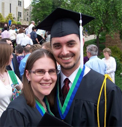 Andrew Colbert received the H.Y. Benedict Fellowship from the Alpha Chi national academic honor society.