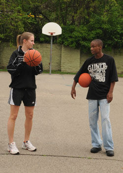 Abigail Young, senior human services major