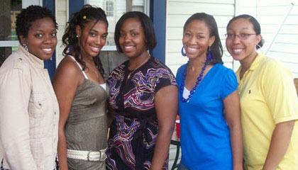 Members of the Geneva College Black Student Organization