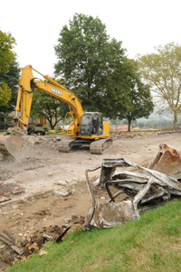 Construction continues with phase II