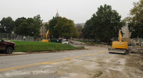 Construction continues with phase II