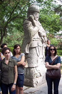 Geneva students in China.