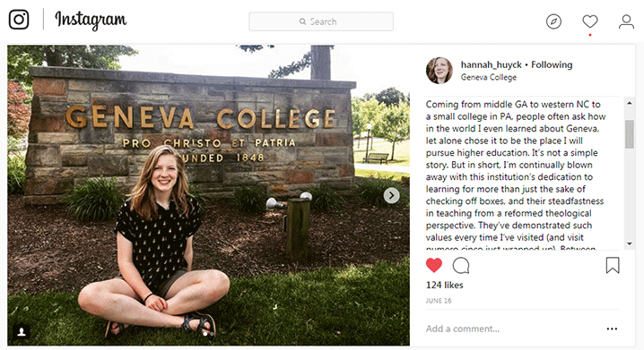 Geneva Social Media Contest 2018 First Place