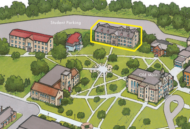 McKee Hall, Home of CCA's new Geneva College office