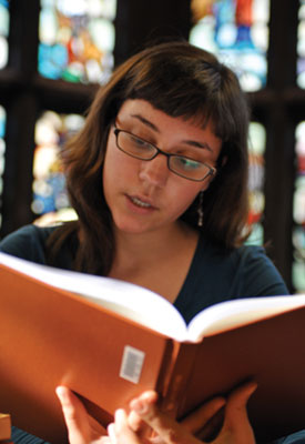 Oral history class at Geneva College