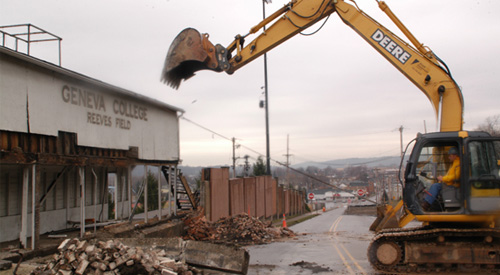 Reeves Field Press Box