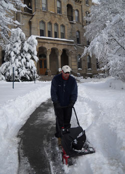 On February 5 and 6, a storm blanketed the region with approximately 20 inches of snow.