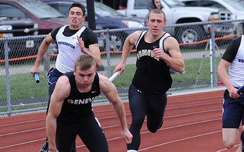 Men’s Track & Field Place Sixth at Westminster