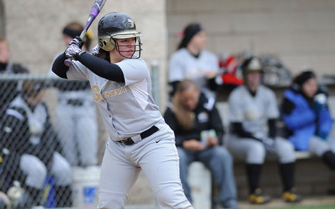 Softball Season Home Opener Sweeps Houghton; 5-2, 10-7
