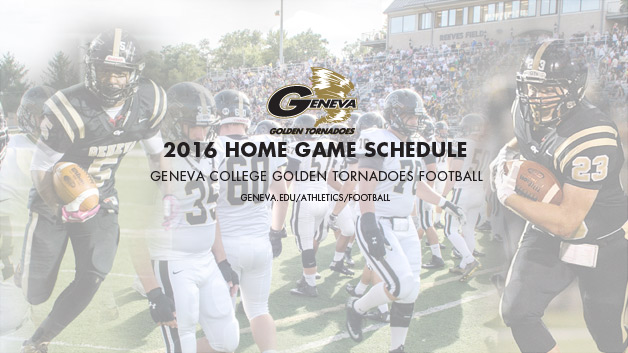 Geneva Announces 2016 Football Schedule