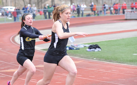 Women’s Track and Field Team Rises to Occasion Against Top Competition 