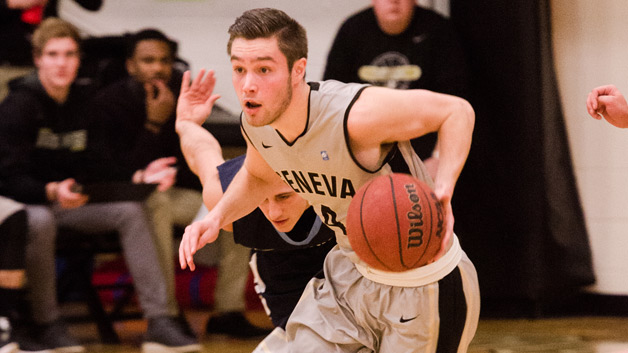 Geneva Men’s Basketball Defeats Bethany College at Home 81-77; Remains Undefeated in Conference Play 