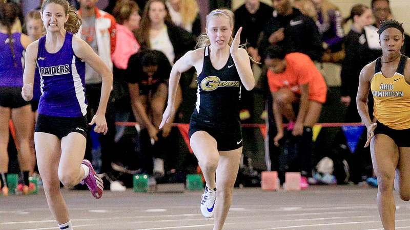 Geneva Women’s Track & Field Place Fourth at Westminster