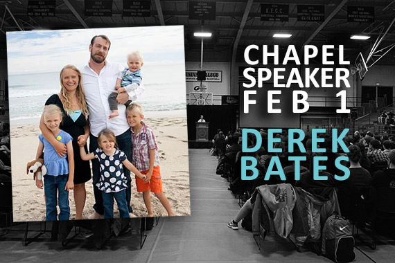 Rev. Derek Bates to Speak at February 1 Chapel