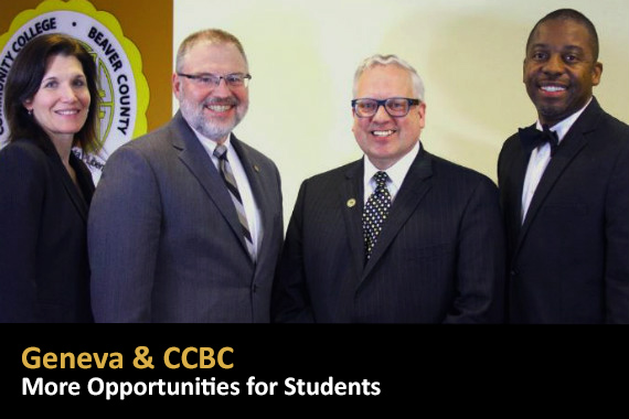 Geneva, CCBC Provide Students More Opportunities in New Agreement
